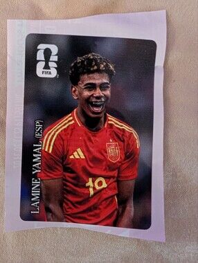 Lamine Yamal Coca Cola Panini Sticker 2026 FIFA World Cup 26 Spain #CC1